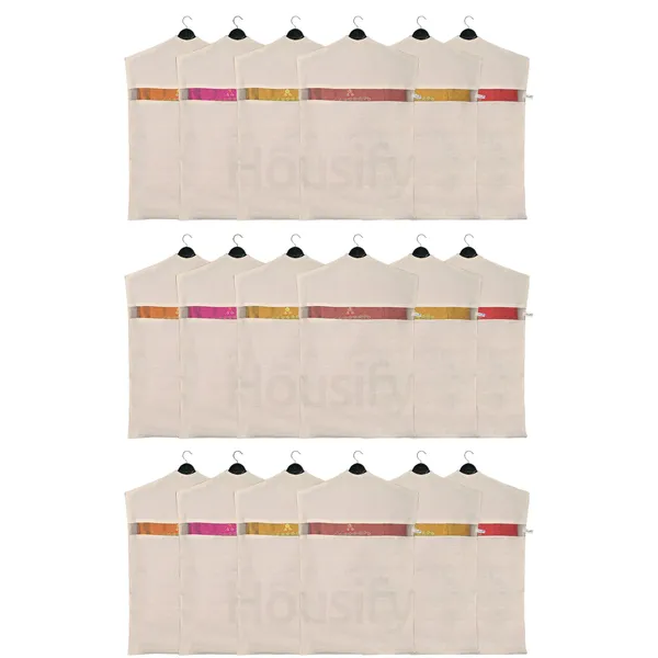 Pack_of_18_Hanging_Cotton_Saree_Covers_with_Zip,_Off-White_-30_X_18_Inches