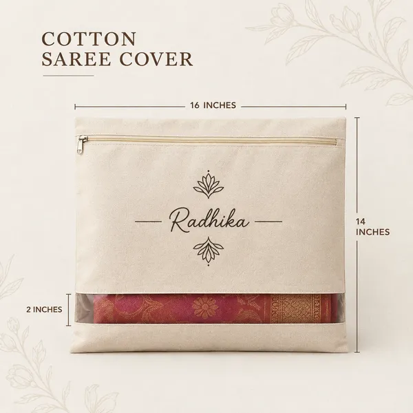 Cotton_Saree_Cover-Personalised_with_Name_(16_×_14_inches)_Pack_of_100