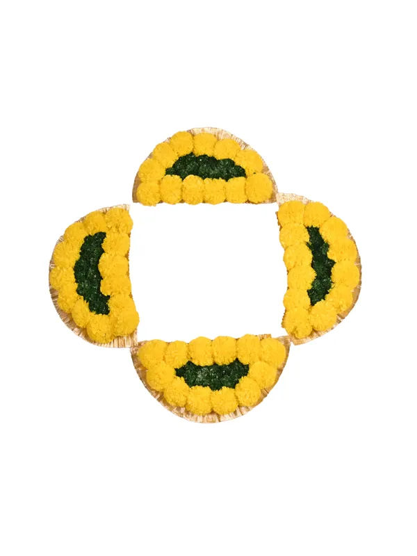 Combo_of_4_Multicolor_Jyoti_Semi_Circle_Shaped_Artificial_Rangoli_|14_x_8_inch|_Festive_Decor