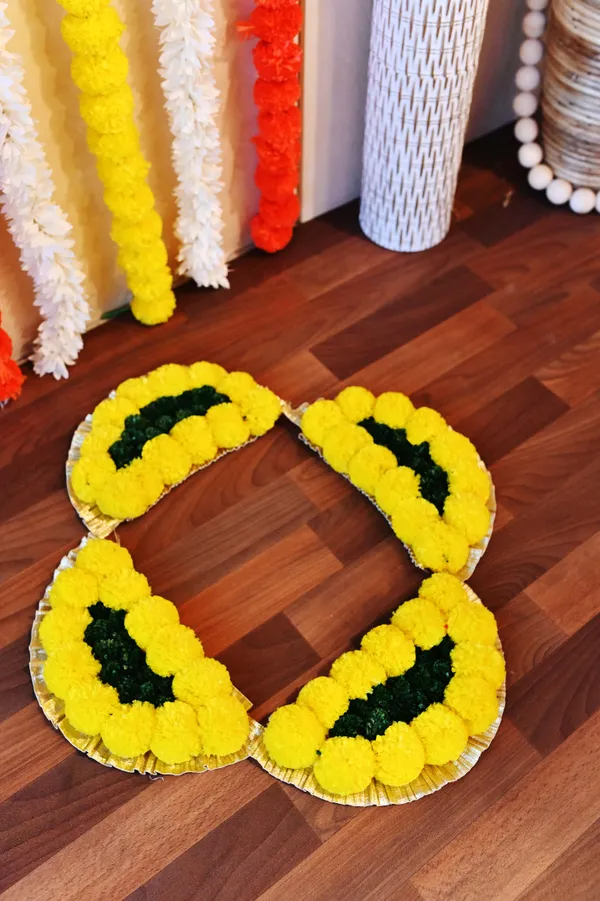 Combo_of_4_Multicolor_Jyoti_Semi_Circle_Shaped_Artificial_Rangoli_|14_x_8_inch|_Festive_Decor