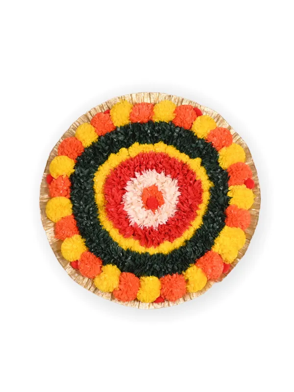 Multicolor_Ojasvini_Circle_Shaped_Artificial_Rangoli_|18_x_18_inch|_Festive_Decor