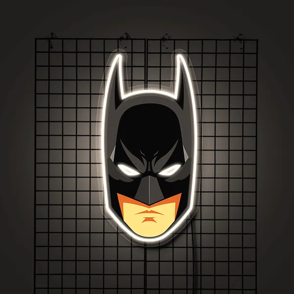 Warm_White_Batman_Head_Uv_Art_Neon_Sign