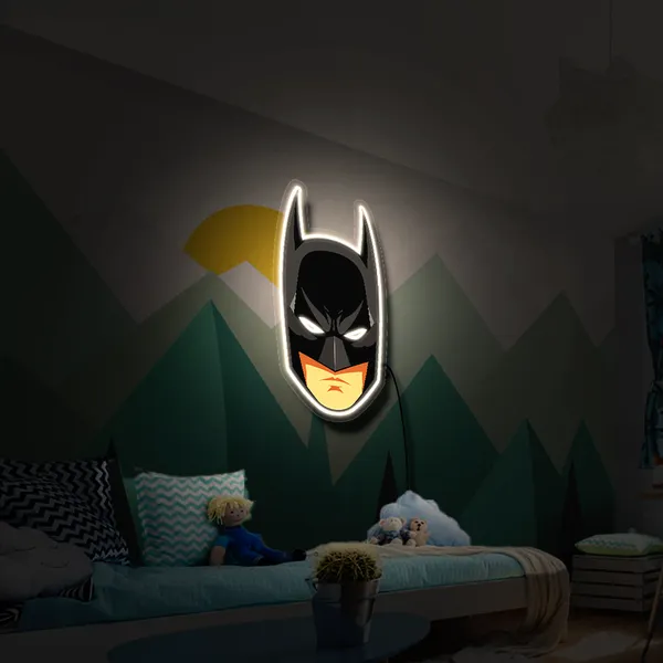 Warm_White_Batman_Head_Uv_Art_Neon_Sign