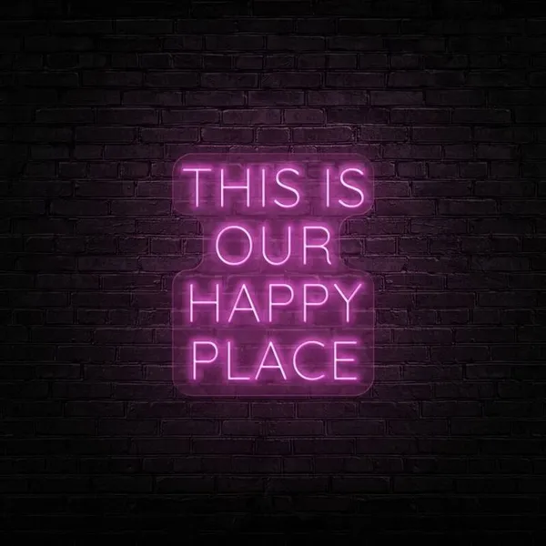 Pink_This_is_our_Happy_Place_Light_For_Home_Decoration_14X22_Inch