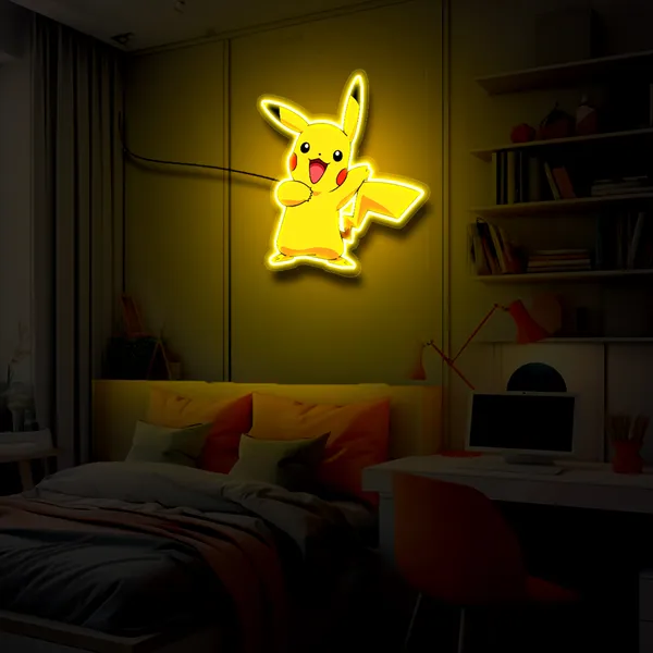 Yellow_Pickachu_Pokemon_Uv_Art_Neon_Sign