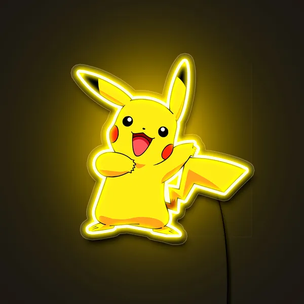 Yellow_Pickachu_Pokemon_Uv_Art_Neon_Sign