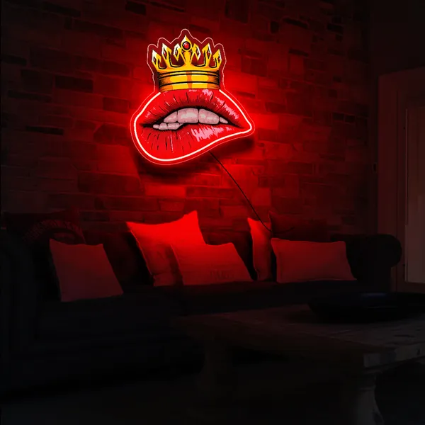 Red_Lip_Queen_Uv_Art_Neon_Sign_Light