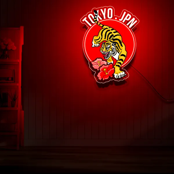 Red_Tokyo_Japan_Tiger_Uv_Art_Neon_Sign