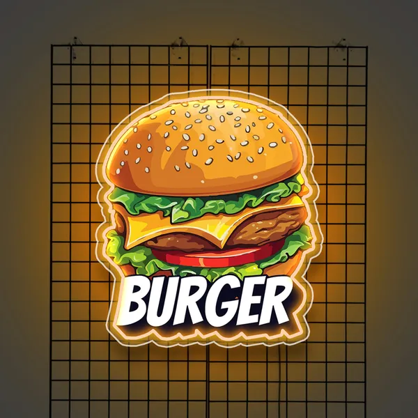 Orange_Burger_Uv_Art_Neon_Sign