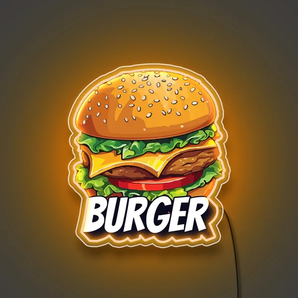 Orange_Burger_Uv_Art_Neon_Sign