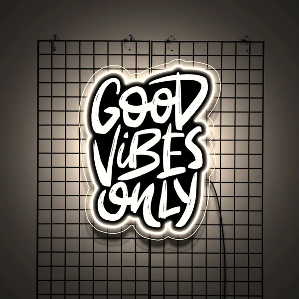 Yellow_Good_Vibes_Only_Uv_Art_Neon_Sign
