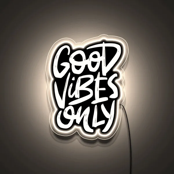 Yellow_Good_Vibes_Only_Uv_Art_Neon_Sign