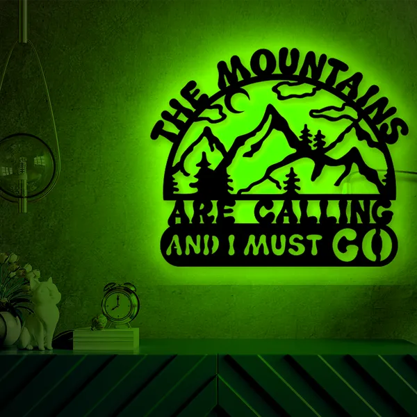 Multicolor_Mountains_Are_Calling_Led_Sign
