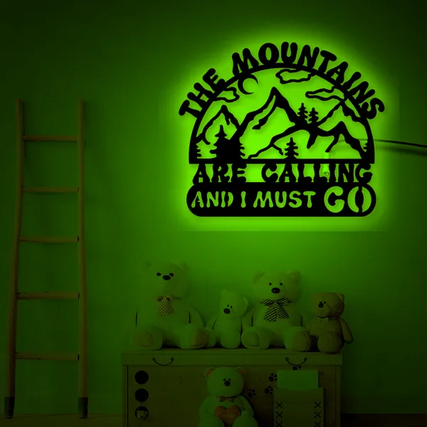 Multicolor_Mountains_Are_Calling_Led_Sign