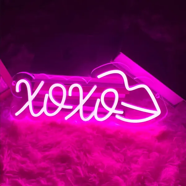 Pink_Xoxo_Girl_Neon_Sign_Lights_For_Home_Decoration_16X6_Inch