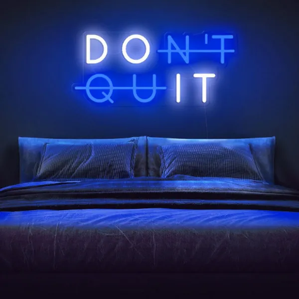 Blue_Don'T_Quit__Neon_Light_For_Home_Decoration_10X15_Inch