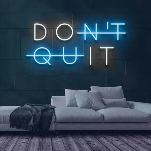 Blue_Don'T_Quit__Neon_Light_For_Home_Decoration_10X15_Inch