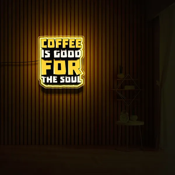 Yellow_Coffee_Is_Good_For_Soul_Uv_Art_Neon_Sign