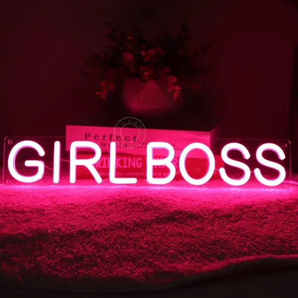 Pink_Stylish_Girl_Boss_Neon_Sign_Lights_16X6_Inch