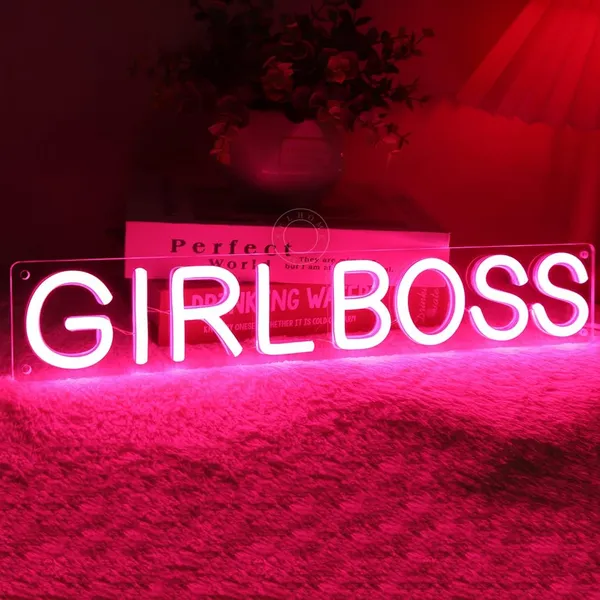 Pink_Stylish_Girl_Boss_Neon_Sign_Lights_16X6_Inch