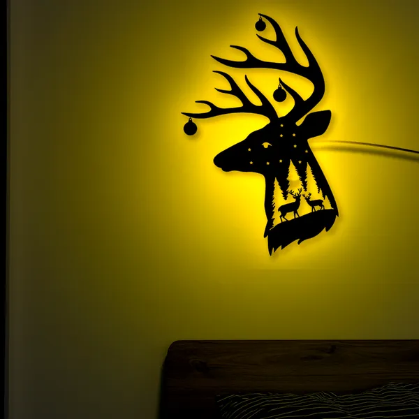 Multicolor_Deer_Led_Neon_Sign_Light
