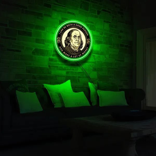 Green_Dollars_Make_Money_Uv_Art_Neon_Sign