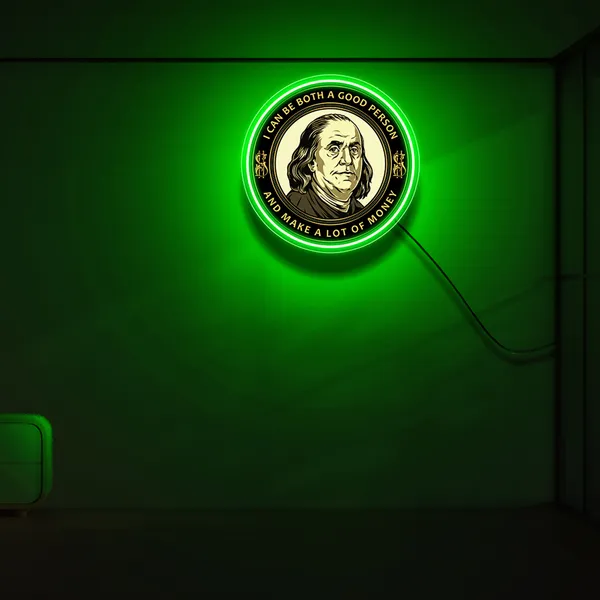 Green_Dollars_Make_Money_Uv_Art_Neon_Sign