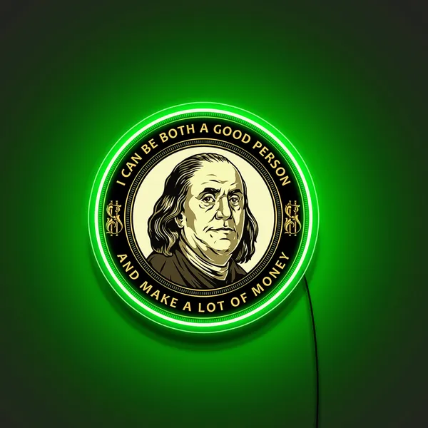 Green_Dollars_Make_Money_Uv_Art_Neon_Sign