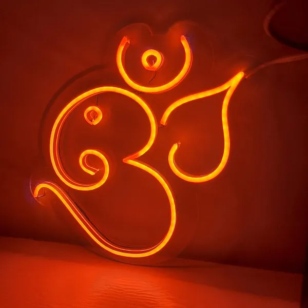 Orange_Om_Art_Neon_Sign_Light