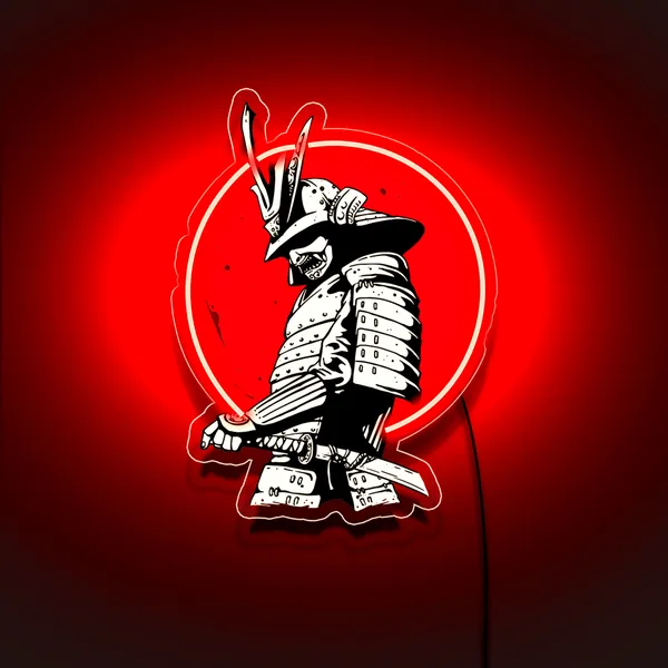 Red_Japneese_Samurai_Uv_Art_Neon_Sign