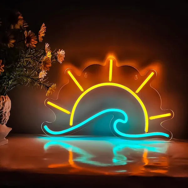 Yellow_Sun_&_Waves_Neon_Sign_Light_For_Home_Decoration_10X15_Inch