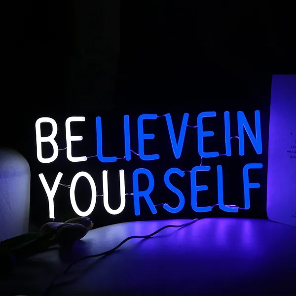 Blue_Believe_In_Yourself_Light_For_Home_Decoration_18X8_Inch