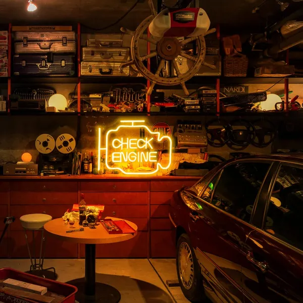 Yellow_Check_Engine_Sign_Light_For_Home_Decoration_12X16_Inch