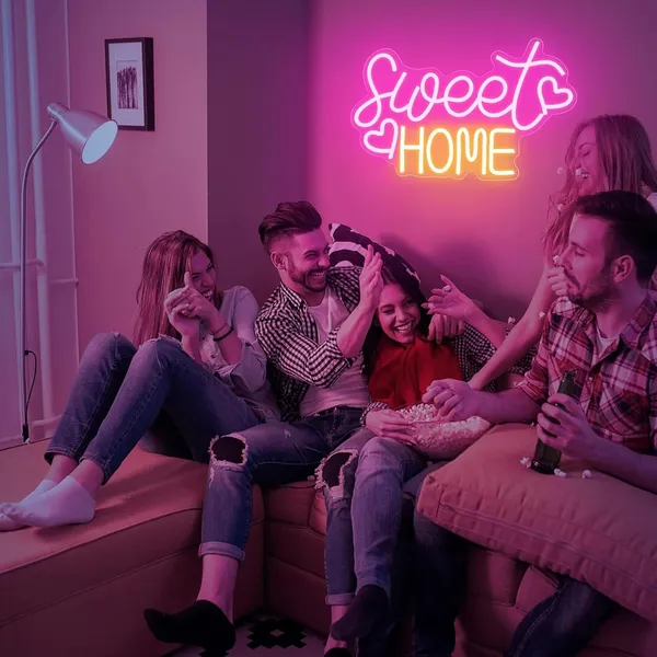 Pink_Home_Sweet_Home_Sign_Light_20X15_Inch