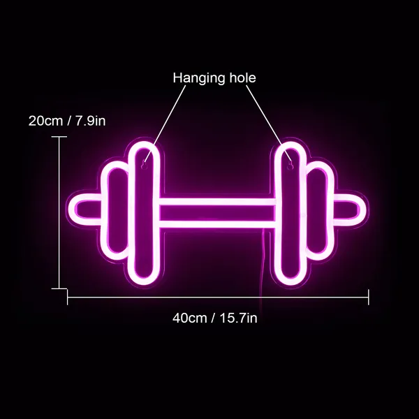 Pink_Dumble_Neon_Sign_Light_For_Home_Decoration_15X10_Inch