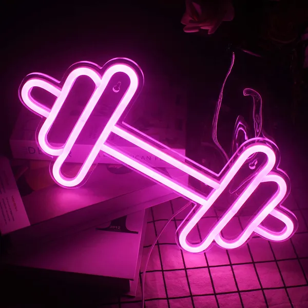 Pink_Dumble_Neon_Sign_Light_For_Home_Decoration_15X10_Inch