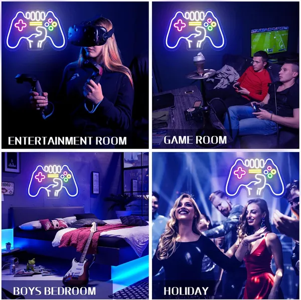 Blue_Remote_Control_Game_Neon_Sign_20X15_Inch