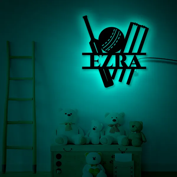 Multicolor_Custom_Cricket_Led_Multiclor_Sign