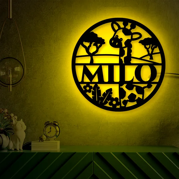 Multicolor_Custom_Babay_Girafe_Led_Sign
