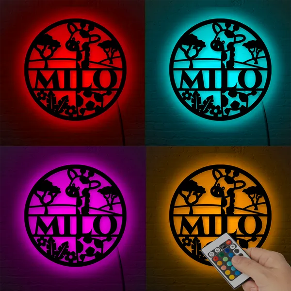 Multicolor_Custom_Babay_Girafe_Led_Sign