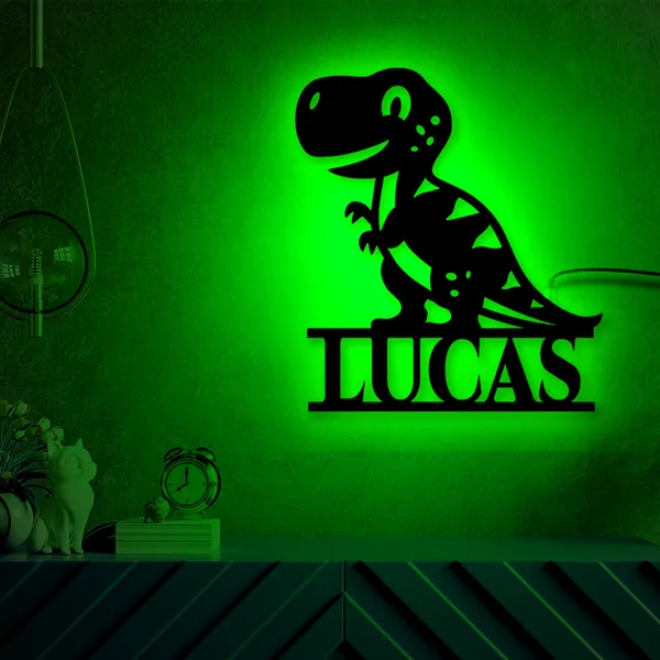 Multicolor_Custom_Kids_Dino_Led_Neon_Sign