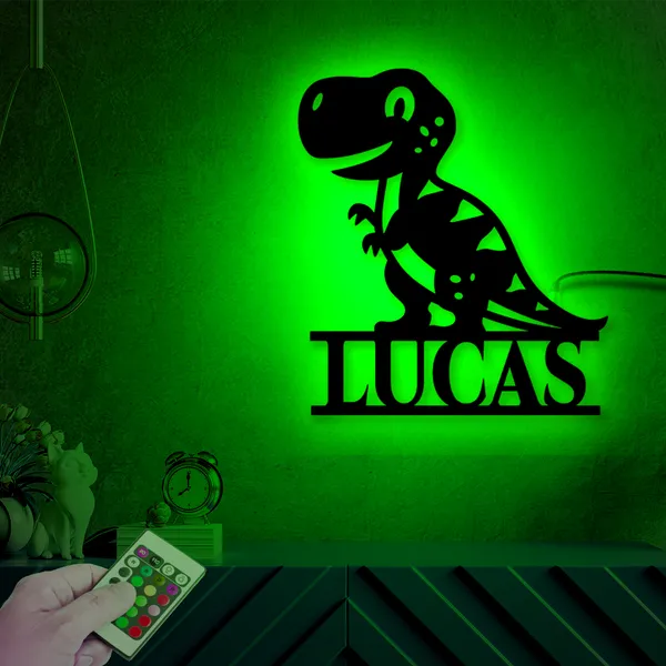 Multicolor_Custom_Kids_Dino_Led_Neon_Sign