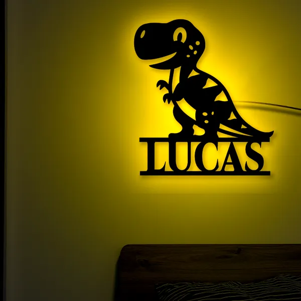 Multicolor_Custom_Kids_Dino_Led_Neon_Sign