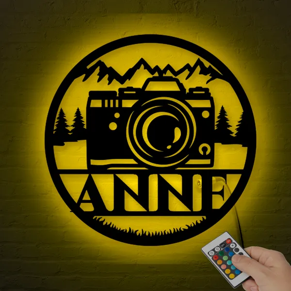 Multicolor_Custom_Camera_Led_Sign