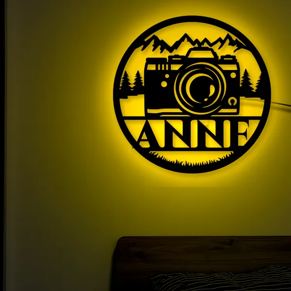 Multicolor_Custom_Camera_Led_Sign