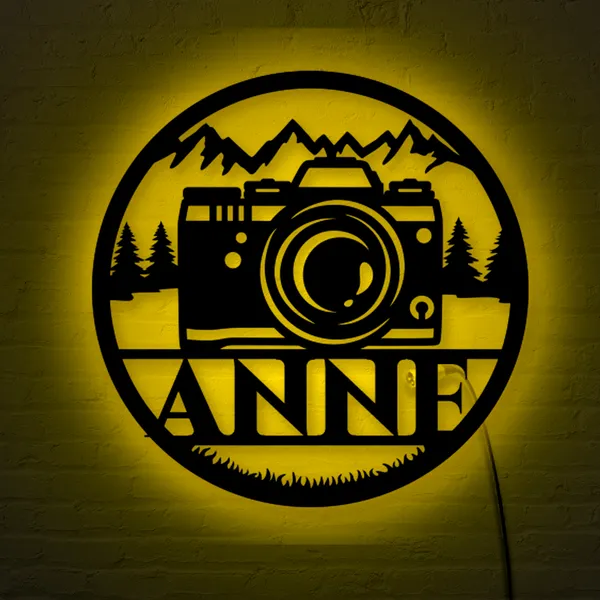 Multicolor_Custom_Camera_Led_Sign