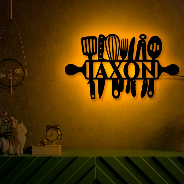 Multicolor_Custom_Kitchen_Name_Led_Sign