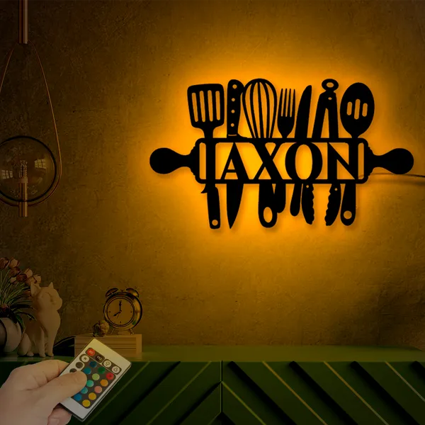 Multicolor_Custom_Kitchen_Name_Led_Sign