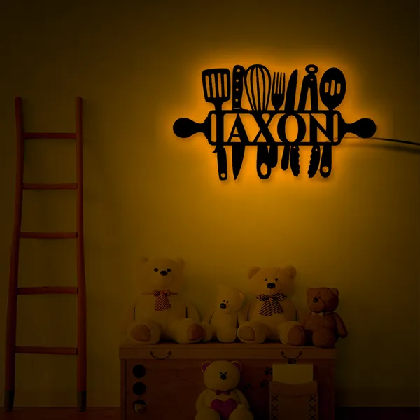 Multicolor_Custom_Kitchen_Name_Led_Sign