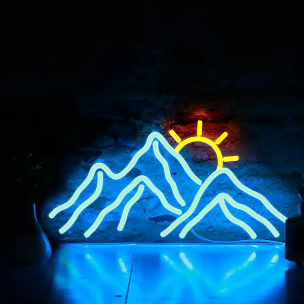 Multicolor_Sun_Rise_From_Mountains_Neon_Sign_16X8_Inch